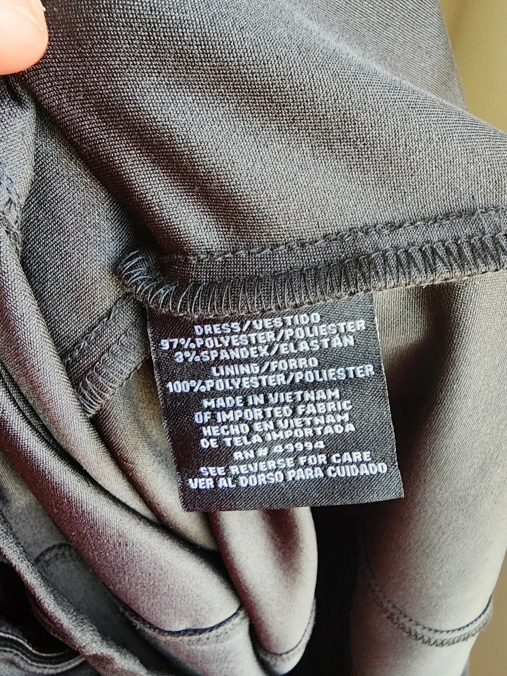 R&M Richards square neckline